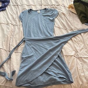Wilfred Asymmetrical Blue Dress